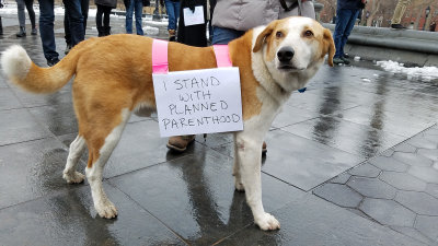 Rusty Stands With Planned Parenthood