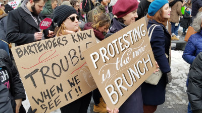 Protesting is the New Brunch