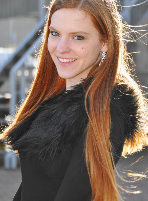 Model  Sonya Vogel  