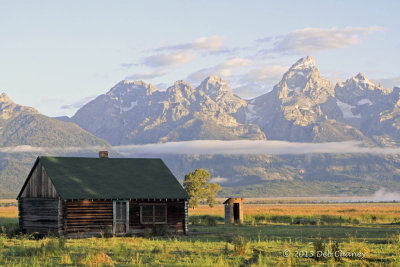 Mormon Row cabin