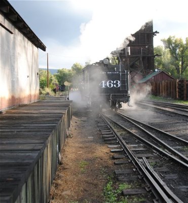 headed to the coal load