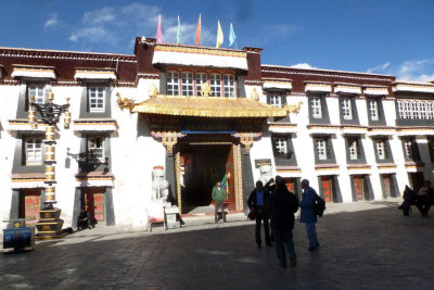 Barkhor (Eight-cornered) Street, residence of former Qing governor