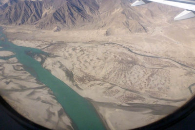 Flying from Lhasa to XiAn 2