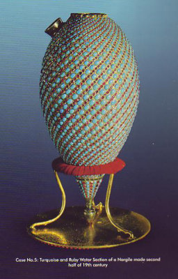 3810_Aigrette with turquoises and diamonds