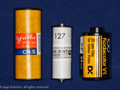 120 127 135 film size comparison