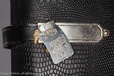 Tax seal; Aluminium Belastingzegel