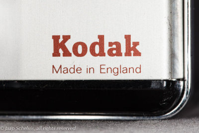 Kodak Instamatic 255x (1971) Made in England