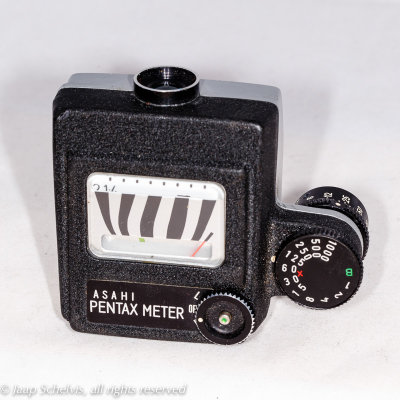 Asahi Pentax clip-on meter