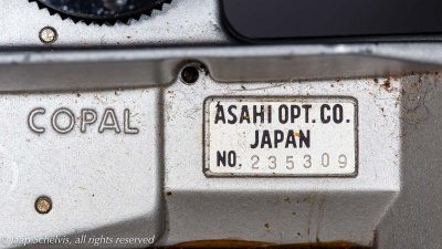 Asahi Pentax clip-on meter