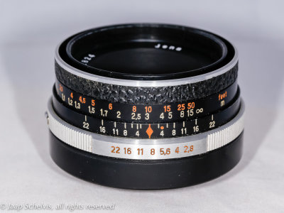 Jena T 1: 2,8 f=50 for Praktica M42