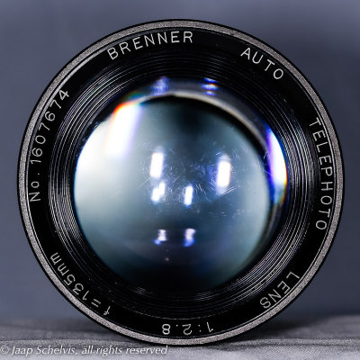 Brenner Auto telephoto lens 1:2.8 f=135mm
