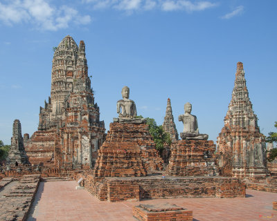 Wat Chaiwatthanaram Ubosot Buddhas (DTHA050)