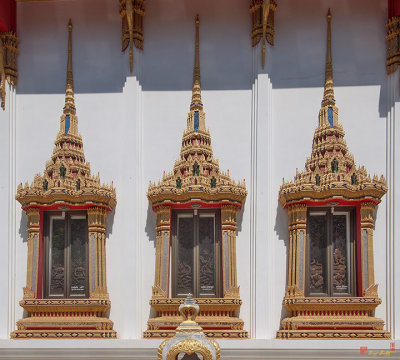Wat Sapum Thammaram Ubosot Windows (DTHP227)