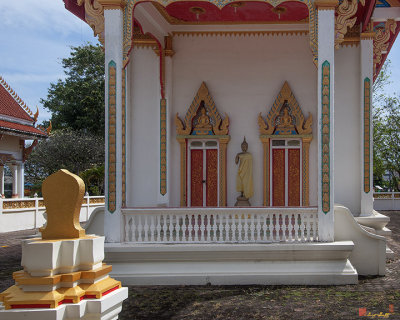 Wat Sawang Arom Ubosot Rear Entrance (DTHP379)