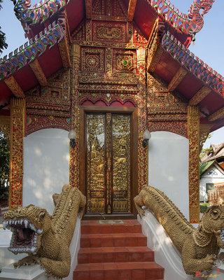 Wat Umong Mahathera Chan Phra Ubosot Entrance (DTHCM0311)