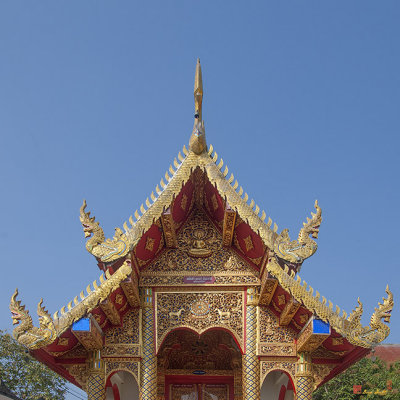 Wat Dok Eung Phra Ubosot Gable (DTHCM0351)