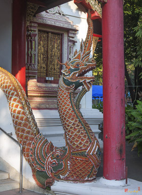 Wat Phuak Taem Phra Wihan Makara and Naga Guardian (DTHCM0560)