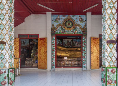 Wat Muen Ngen Kong Reclining Buddha Wihan Entrance (DTHCM0599)