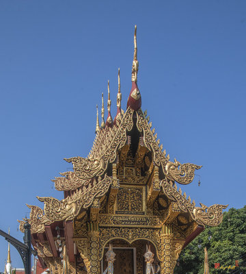 Wat Saen Muang Ma Luang Ho Trai Gable (DTHCM0644)
