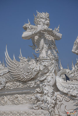 Wat Rong Khun Ubosot Causeway Guardian (DTHCR0007)