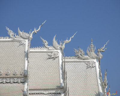 Wat Rong Khun Ubosot Roof Chofa (DTHCR0039)