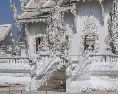 Wat Rong Khun Ubosot Stairway (DTHCR0043)