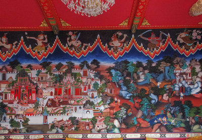 Wat Thung Setthi Ubosot Interior Mural (DTHB1557)
