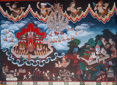 Wat Thung Setthi Ubosot Interior Mural (DTHB1558)