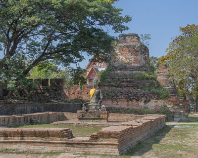 Wat Phra Si Sanphet Peripheral Chedi Ruins and Wihan Buddha (DTHA0209)