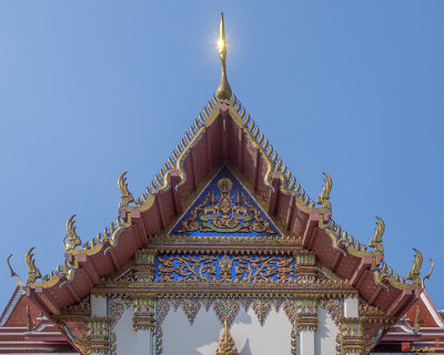 Wat Phichai Songkhram Phra Ubosot Side Entrance Gable (DTHSP0046)