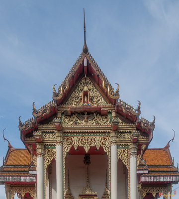 Wat Suwan Khiri Wong Ubosot Gable (DTHP0435)