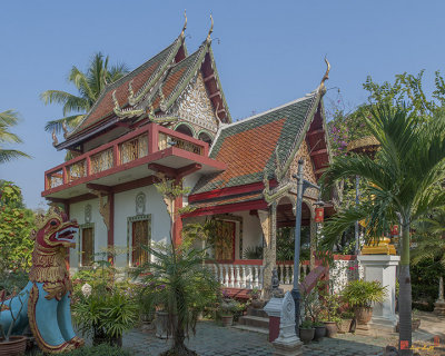 Wat Pa Phrao Nok Phra Ubosot and Ho Trai (DTHCM0763)