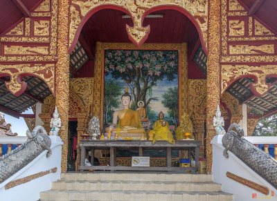 Wat Chedi Liem Phra Wihan Rear Entrance (DTHCM0828)