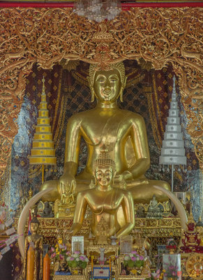 Wat Chai Monkol Phra Ubosot Buddha Images (DTHCM0849)
