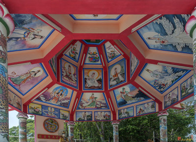 Bodhisattva Guan Yin Shrine Ceiling Paintings (DTHB1744)