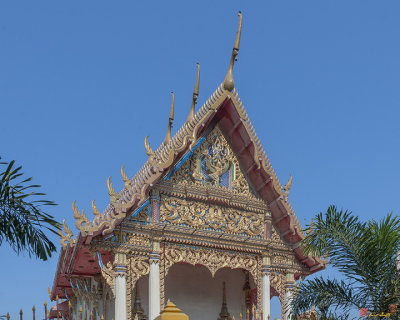 Wat Ratburana Phra Ubosot Gable (DTHB1832)