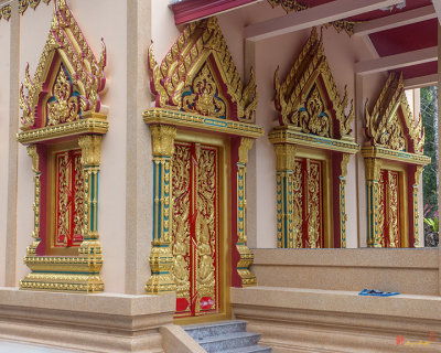 Wat Uthai Tham Phra Ubosot Entrance (DTHCP0047)