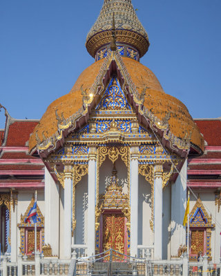 Wat Chaimongkron Phra Wihan Gable and Entrance (DTHCB0091)