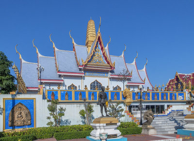 Wat Sawangfa Pruetaram Blue Great Hall (DTHCB0122)