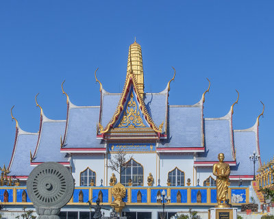Wat Sawangfa Pruetaram Blue Great Hall Roof (DTHCB0125)