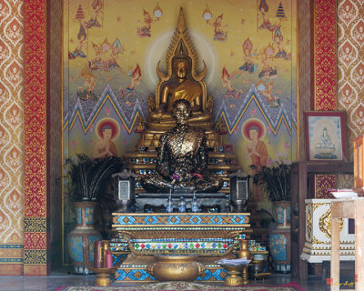 Wat Prachum Khongkha Phra Wihan of the Royal Father Buddha and Honored Monk Images  (DTHCB0182)