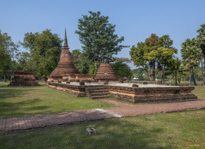 Unidentified Wat Wihan and Chedi (DTHST0076)