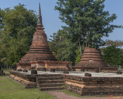 Unidentified Wat Wihan and Chedi (DTHST0077)