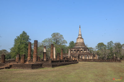 Wat Chang Lom Wihan and Main Chedi (DTHST0119)