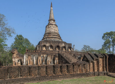 Wat Chang Lom Main Chedi (DTHST0126)