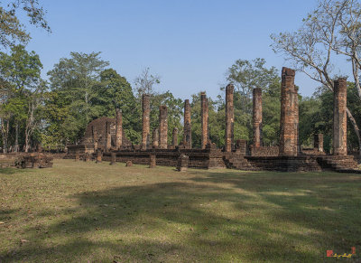 Wat Suan Keao Utthayan Yai Main Wihan or Ubosot and Main Chedi (DTHST0147)