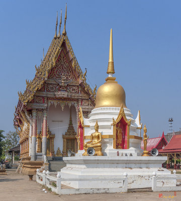 Wat Ban Khwang Phra Ubosot and Phra Chedi (DTHST0198)