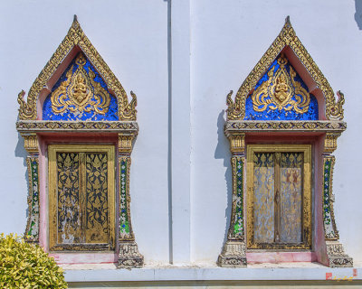 Wat Kam Phaeng Ngam Phra Ubosot Windows (DTHST0243)