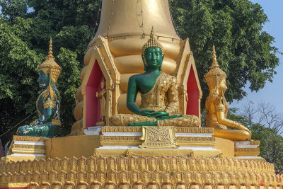 Wat Woranat Bonphot Kao Kob Phra Chedi Buddha Images (DTHNS0038)