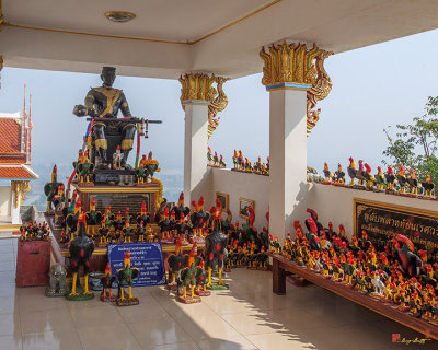 Wat Khiriwong Phrachulamanee Chedi King Naresuan Shrine (DTHNS0057)